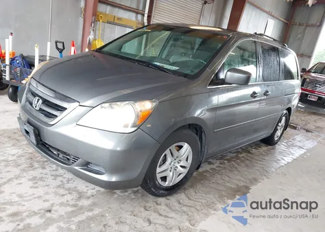 2007 Honda Odyssey Ex-L из США, поврежденный, VIN 5FNRL387X7B443026